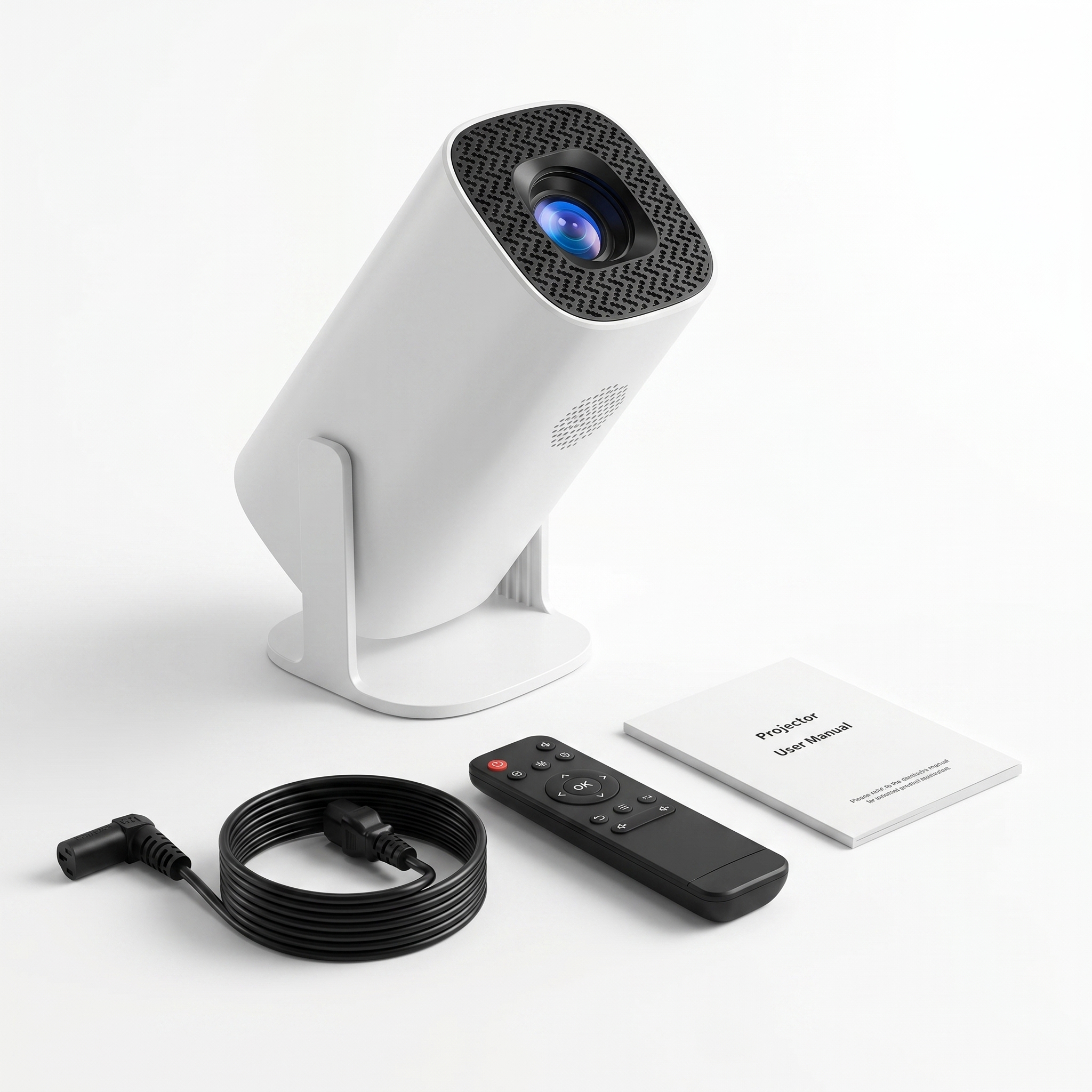 Mini portable projector studio shot
